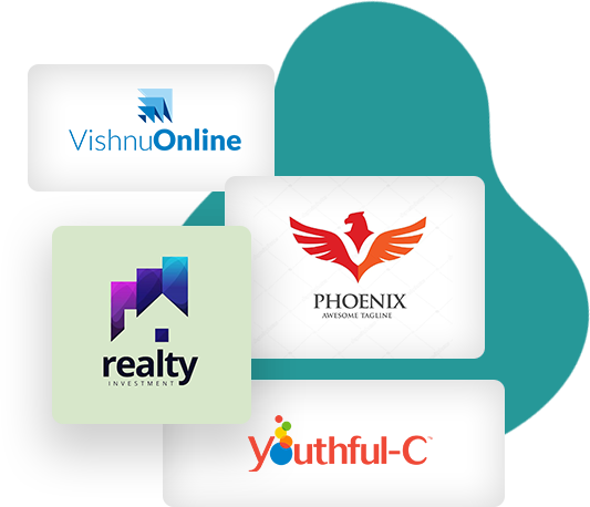 Brand identity design artwork