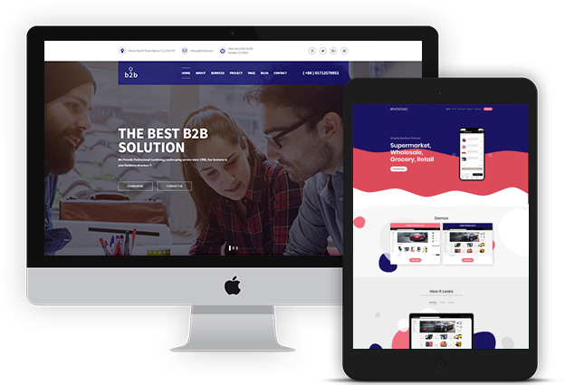 Business portal artwork